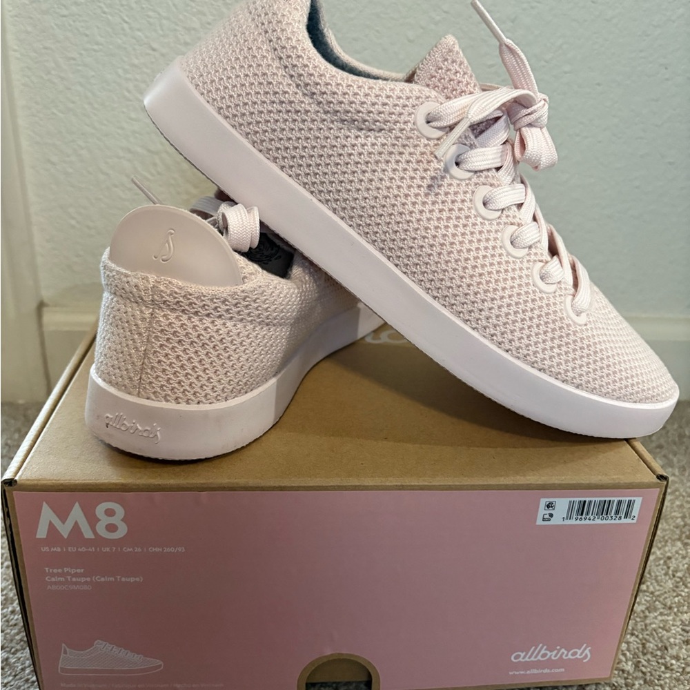 Allbirds Soft Pink Knit Sneakers